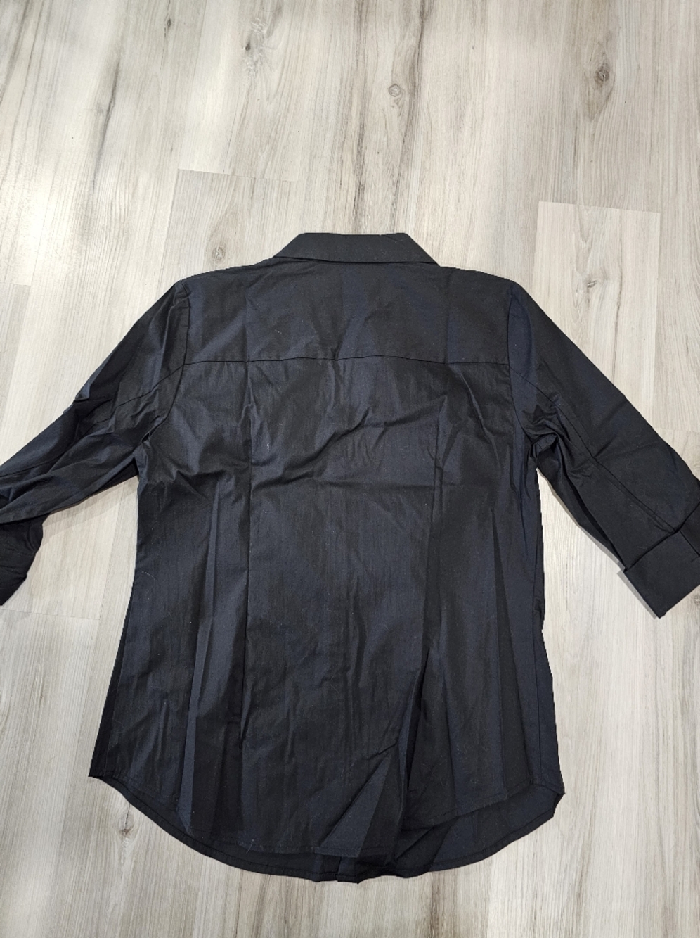 NWT Liz Claiborne Black Women's Button Down Top - Picture 5 of 5